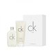 Calvin Klein CK One Zestaw podarunkowy, woda toaletowa 50ml + żel pod prysznic 100ml