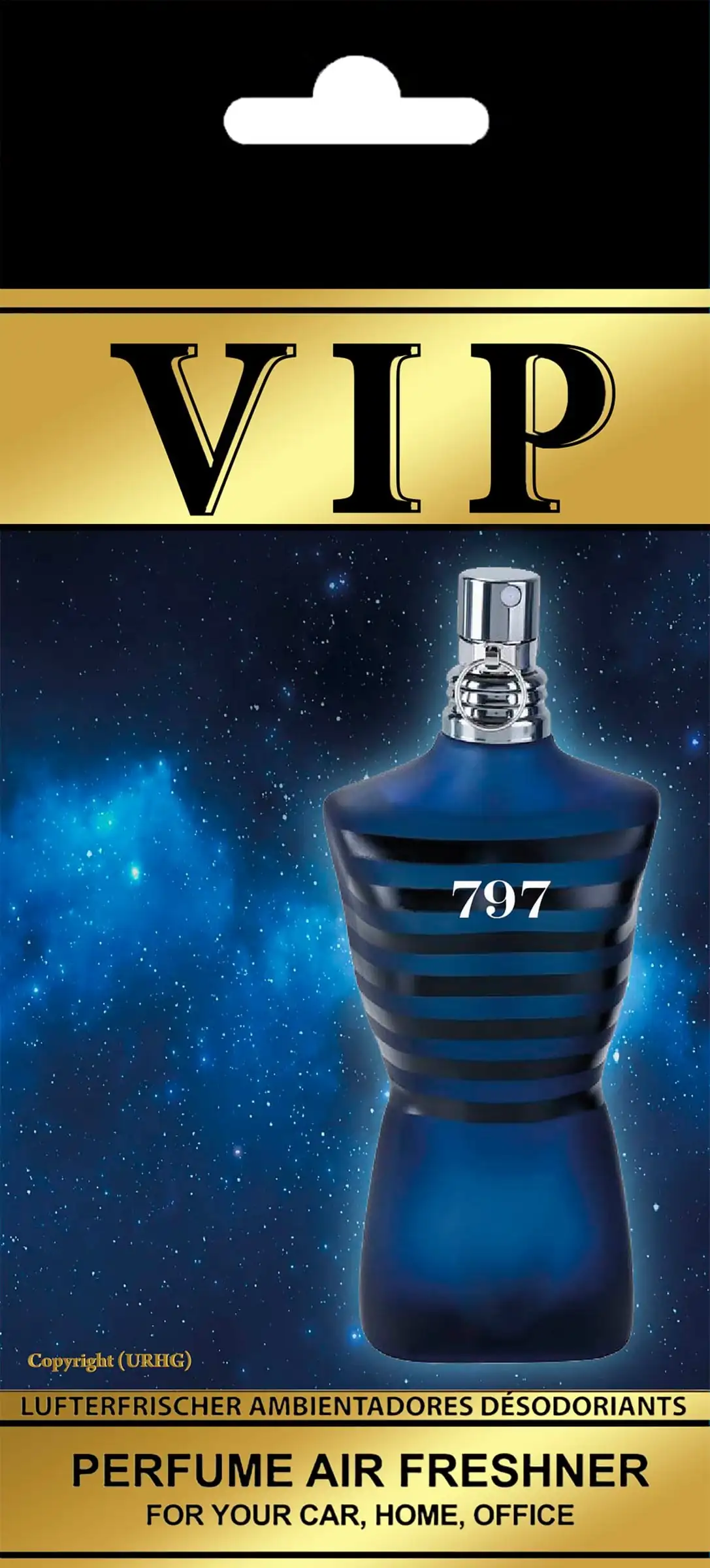 VIP Air Odświeżacz powietrza Jean Paul Gaultier Ultra Male Intense