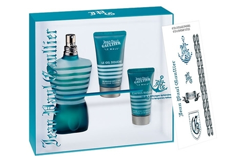 Jean Paul Gaultier Le Male Zestaw upominkowy, woda toaletowa 125ml + żel pod prysznic 50ml + balsam po goleniu 30ml