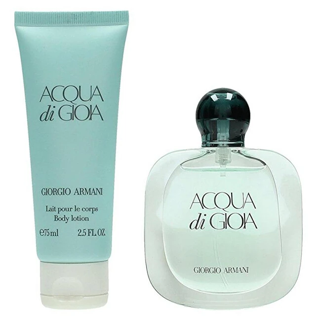 Giorgio Armani Acqua di Gioia Zestaw upominkowy, woda perfumowana 100ml + balsam do ciała 75ml