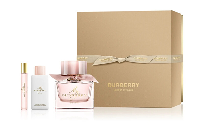 Burberry My Burberry Blush zestaw podarunkowy woda perfumowana 90ml balsam do cia a 75ml woda perfumowana 7 5ml