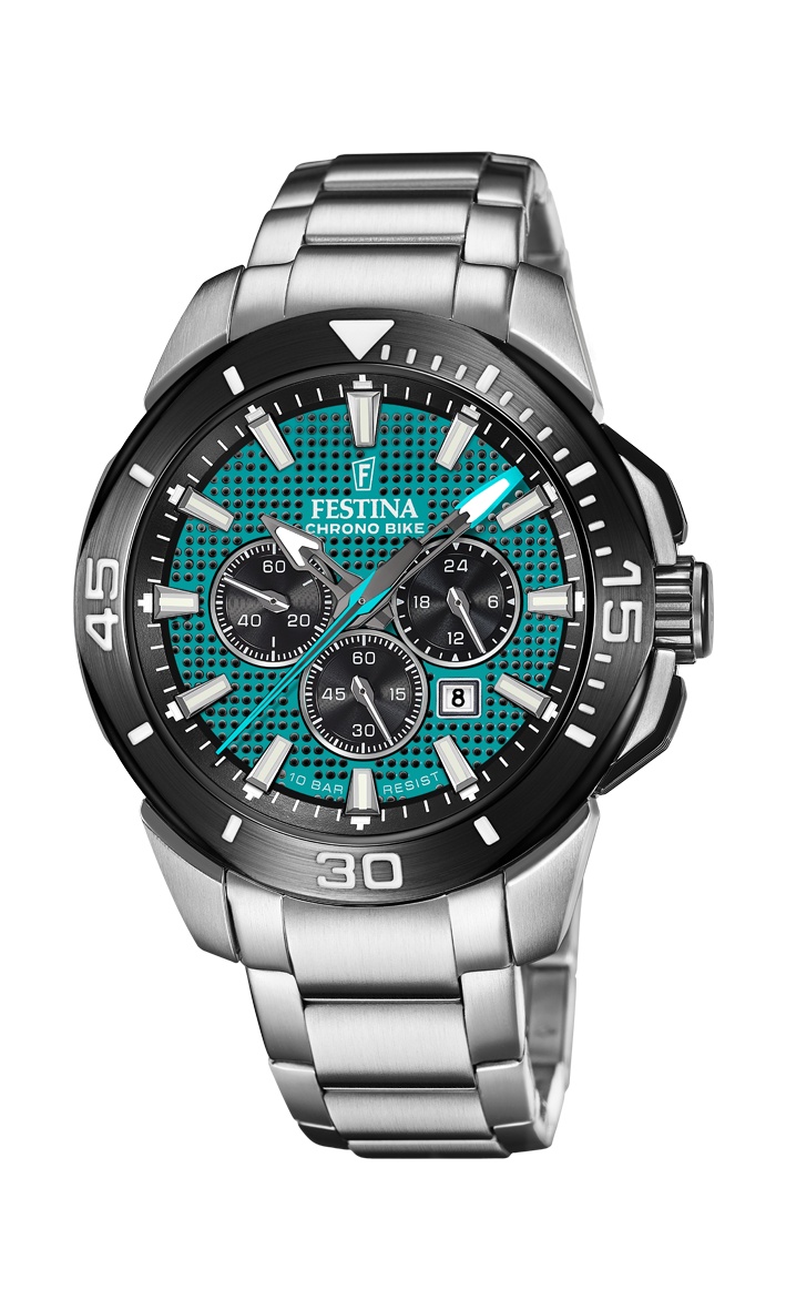 Festina F20641/3 Chrono Bike Mens Watch 47mm 10ATM