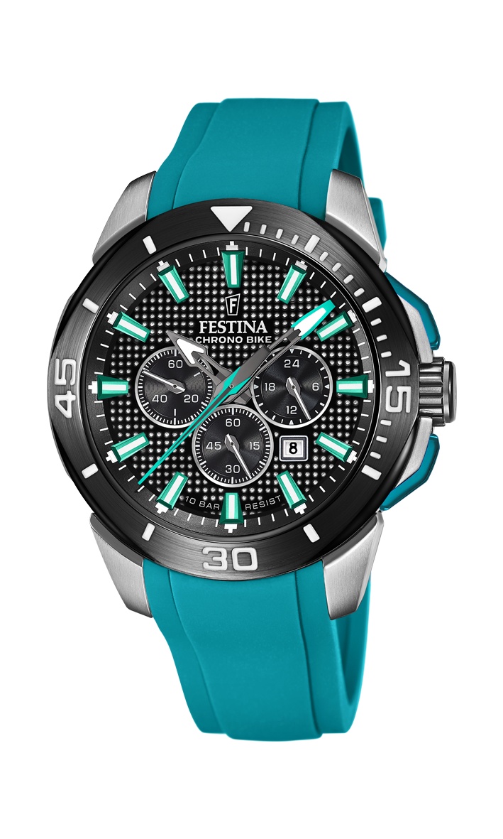 Festina F20642/3 Chrono Bike Mens Watch 47mm 10ATM