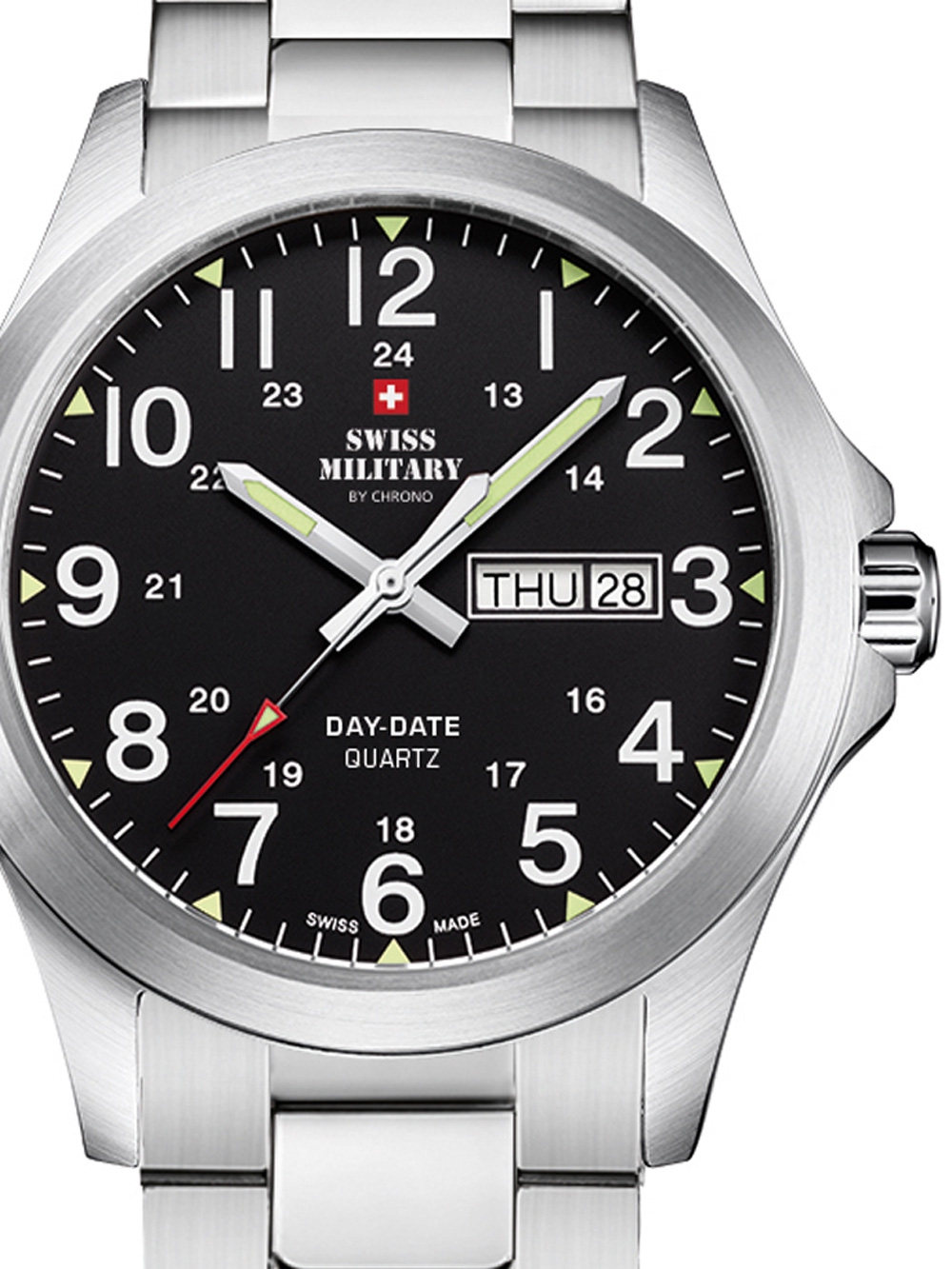 Swiss Military SMP36040.25 Men's 42mm 5ATM