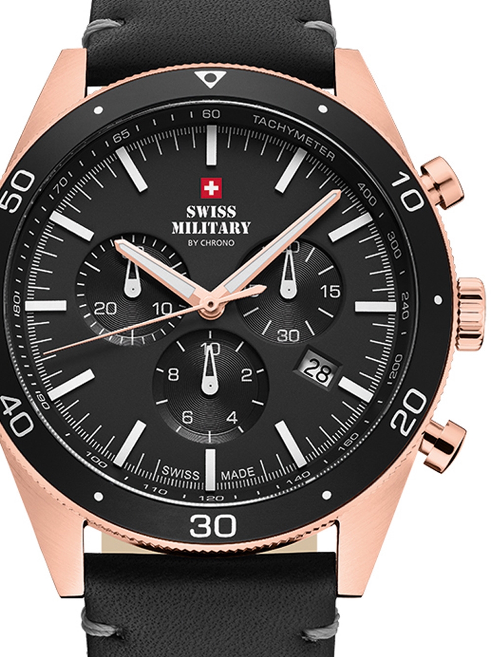 Swiss Military SM34079.07 Chronograph 43mm 10ATM