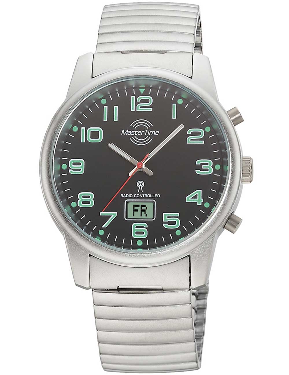 Master Time MTGA-10763-22E radio controlled Basic Series men`s 41mm 3ATM