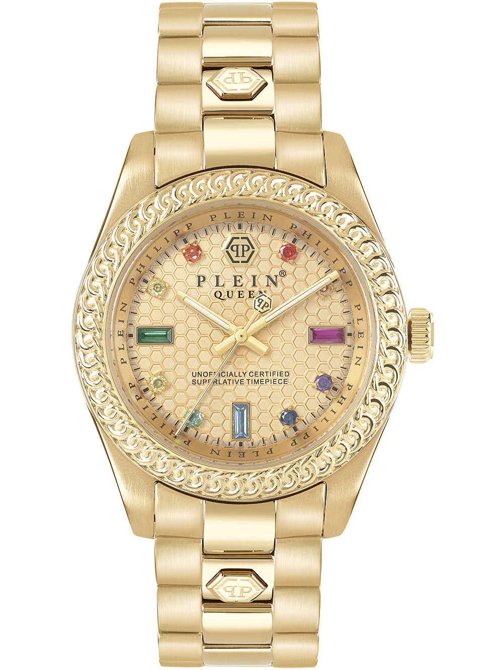 Philipp Plein PWDAA0721 Queen Crystal Ladies Watch 36mm 5ATM