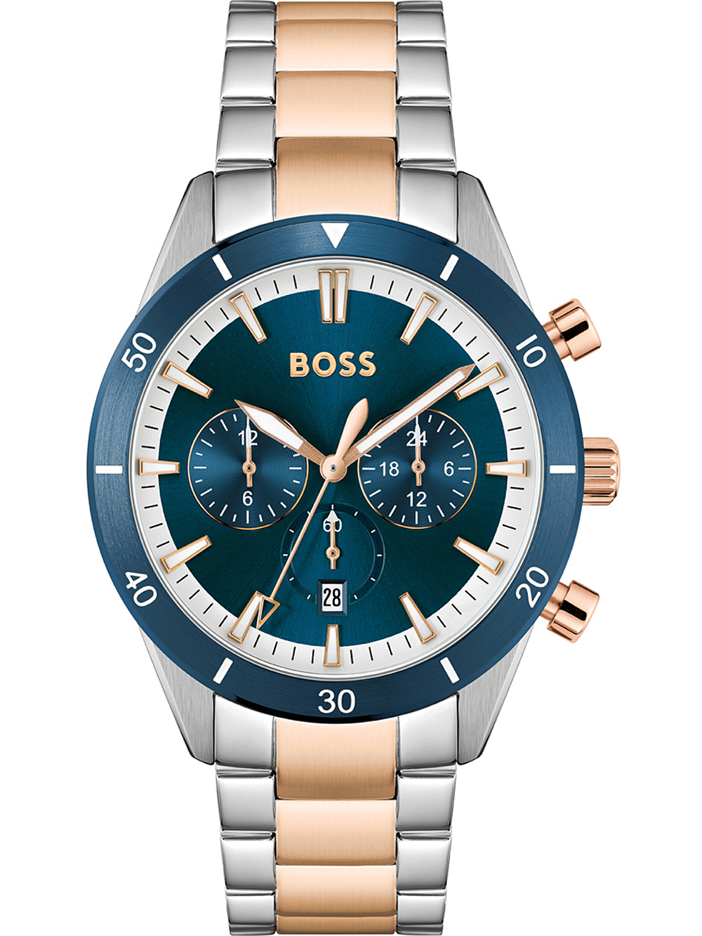 BOSS 1513937 Santiago Chronograph 45mm 5ATM