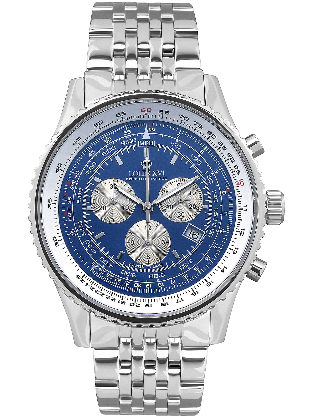 Louis XVI LXVI581 Artagnan Chronograph 48mm 5ATM