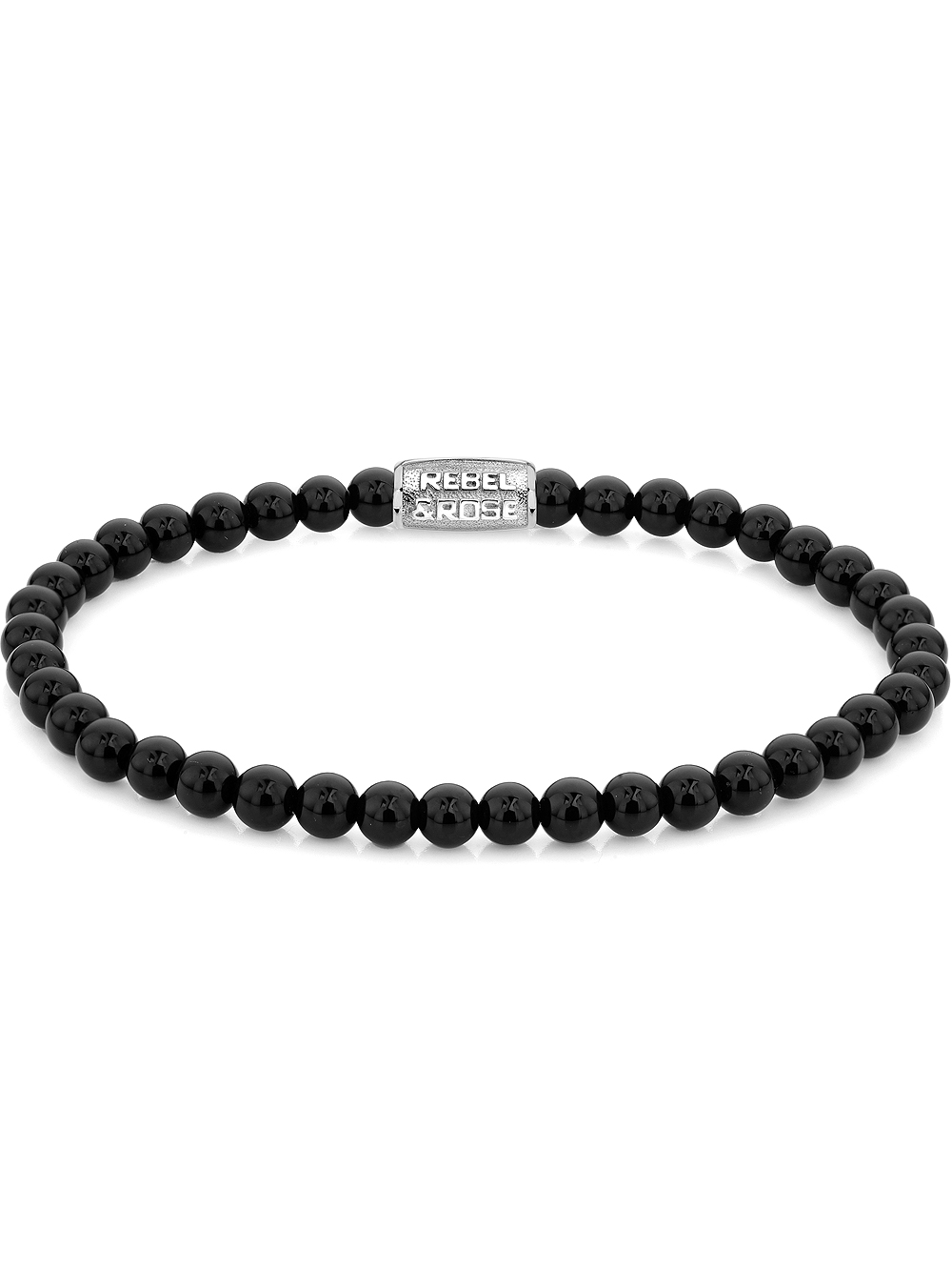 Rebel & Rose Bracelet Black Velvet RR-40107-S-S ladies