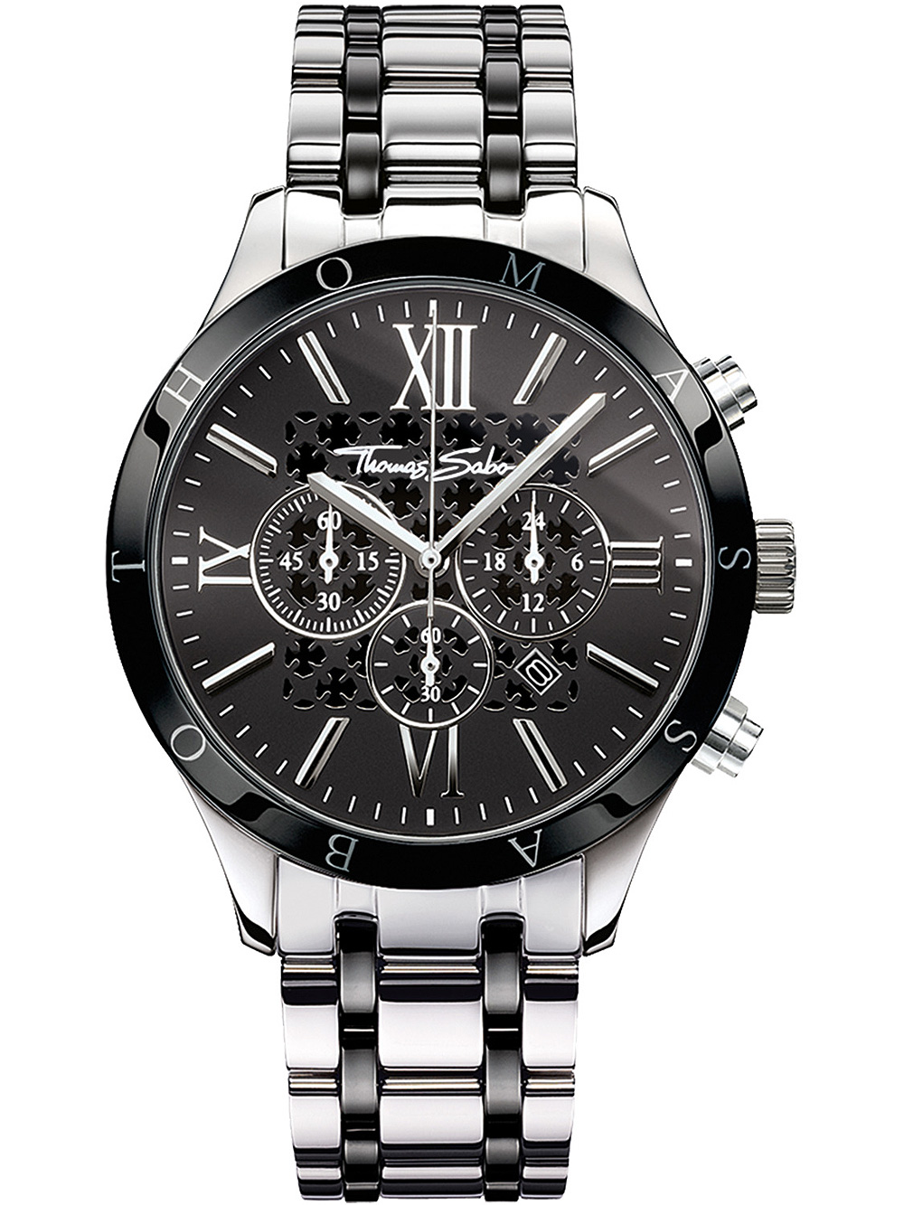 Thomas Sabo WA0139-222-203 Rebel Urban Chronograph Mens Watch 43mm 5ATM