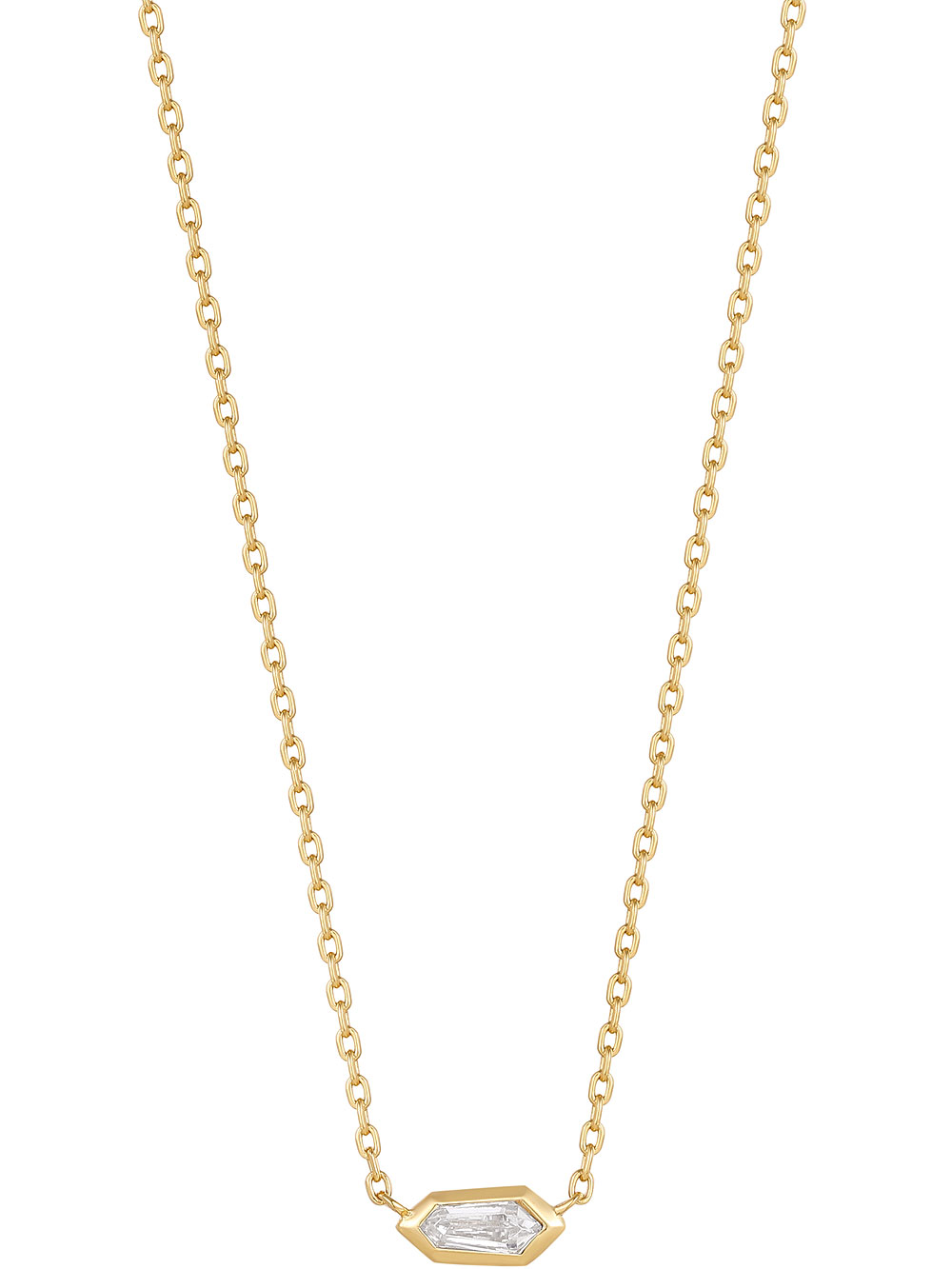 ANIA HAIE N041-01G-W Dance Til Dawn Ladies Necklace, adjustable