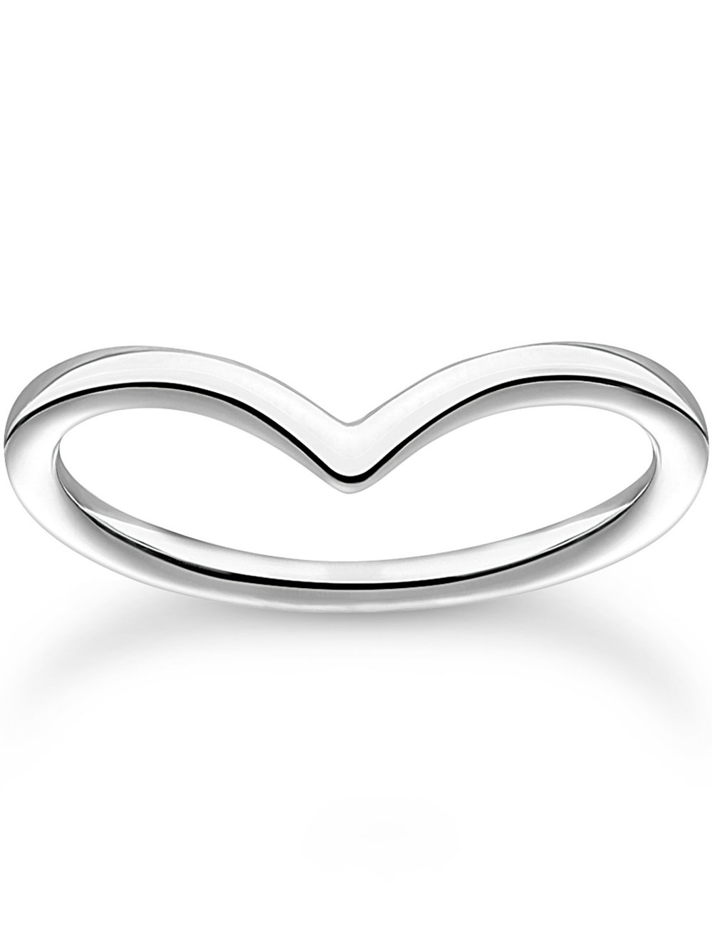 Thomas Sabo Ladies Ring TR2393-001-21-54 V-shape size 54