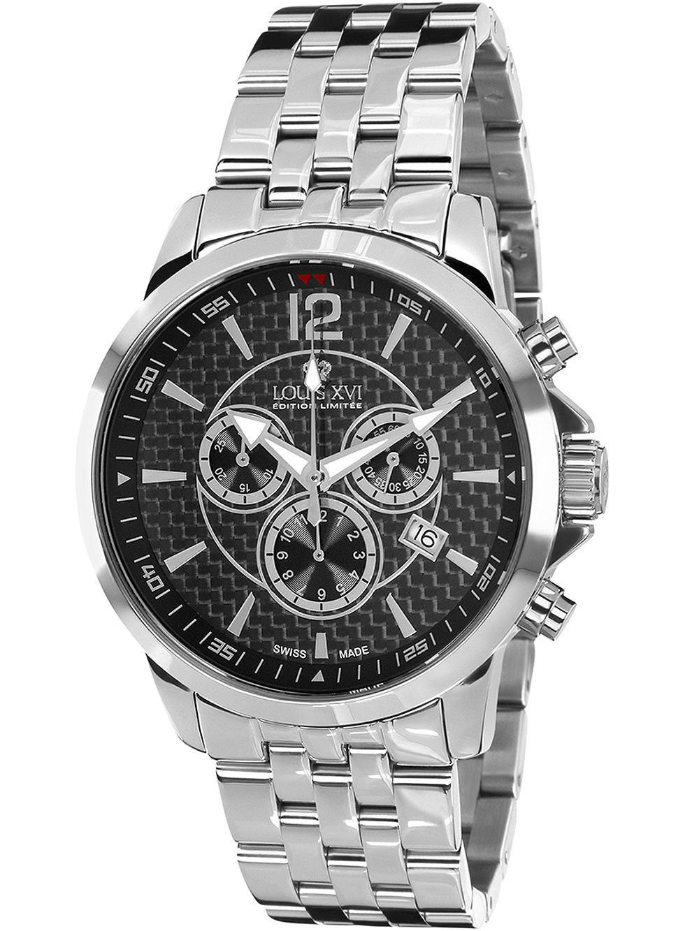 Louis XVI LXVI801 Athos Chronograph Mens Watch 43mm 5ATM