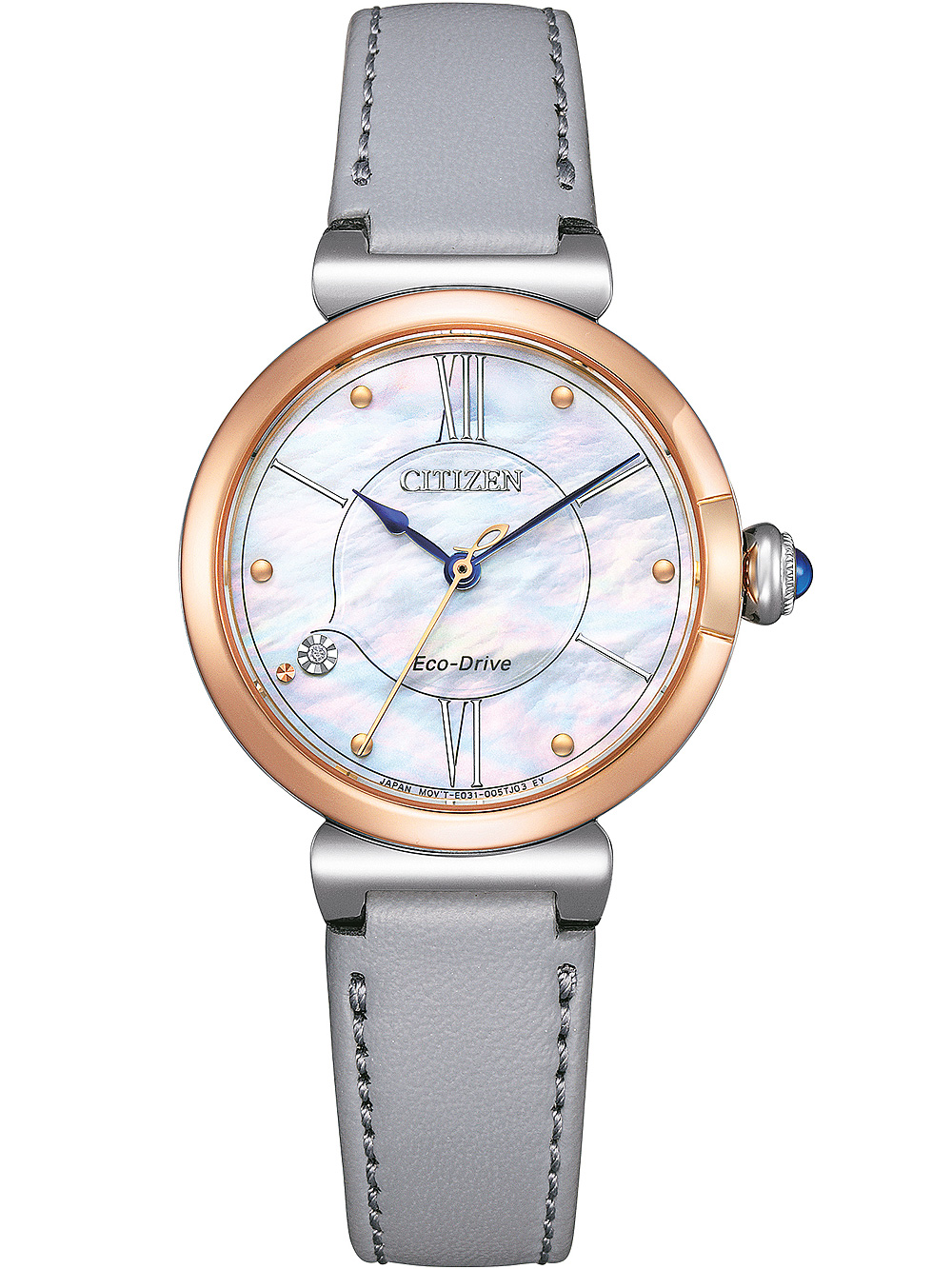 Citizen EM1074-15D Eco-Drive Elegance Ladies Watch 30mm 5ATM