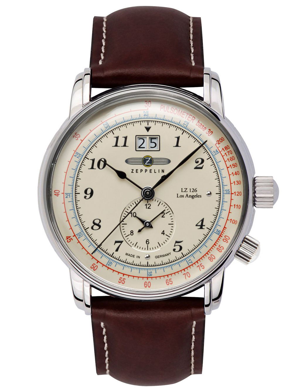 Zeppelin 8644-5 LZ-127 Men's 43mm 5ATM