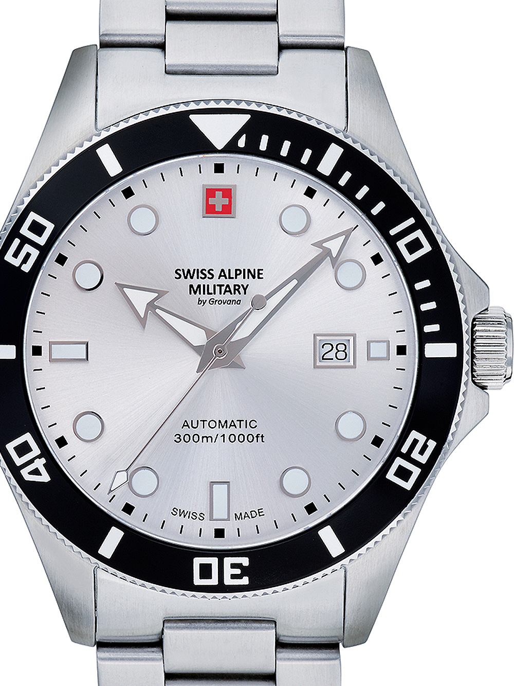 Swiss Alpine Military 7095.2132 Diver automatic 44mm 30ATM