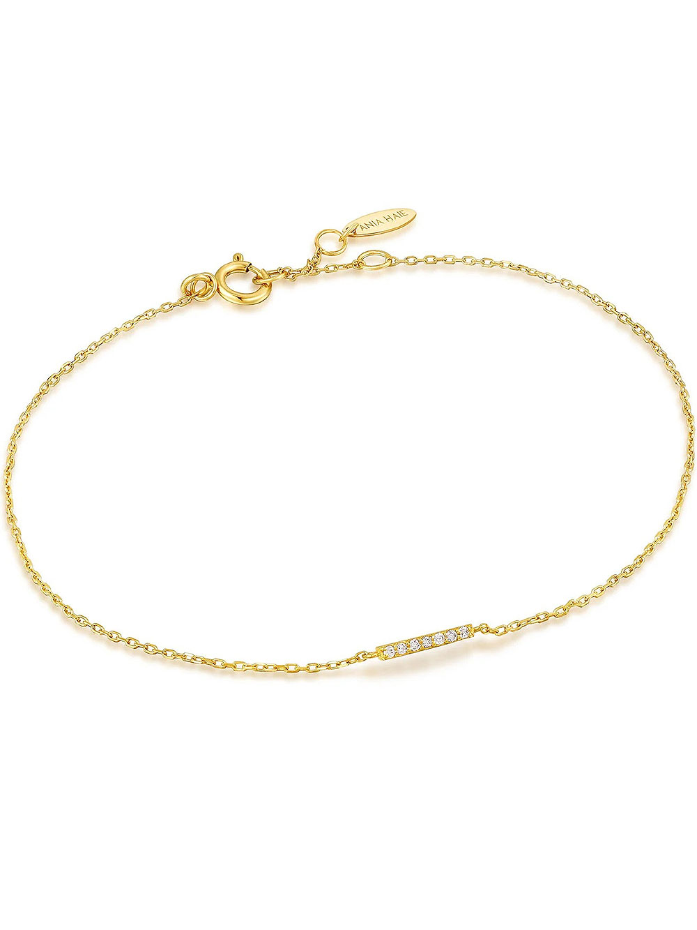 ANIA HAIE BAU004-02YG Magma Wave Bracelet Ladies Gold 14K