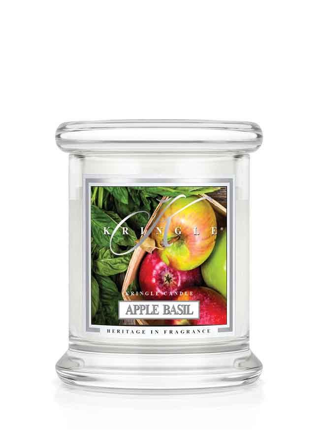 Kringle Candle Apple Basil świeca zapachowa mini 1-knot (127 g)