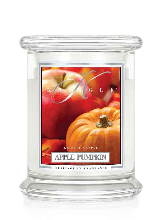 Kringle Candle Apple Pumpkin świeca zapachowa średnia 2 knoty (411 g)