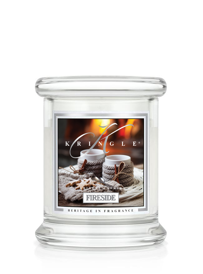 Kringle Candle Fireside świeca zapachowa mini 1 knot (127 g)