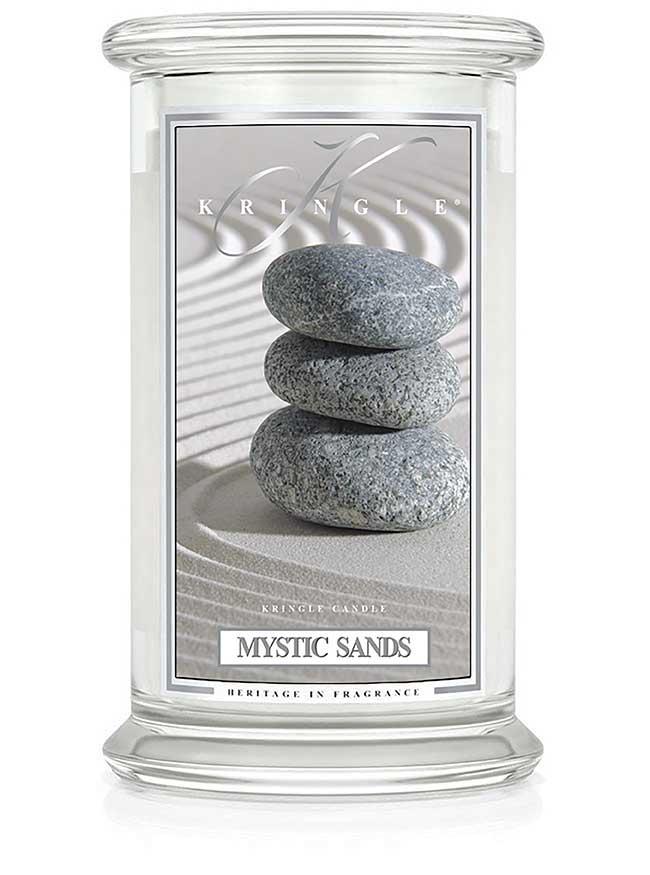 Kringle Candle Mystic Sands duża świeca zapachowa z 2 knotami (624 g)