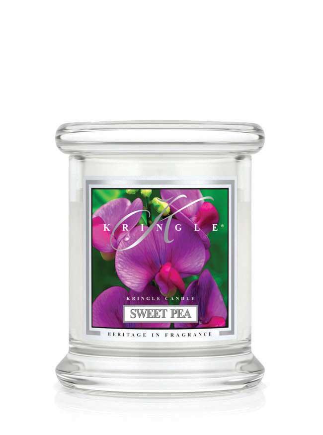 Kringle Candle Sweet Pea świeca zapachowa mini 1 knot (127 g)