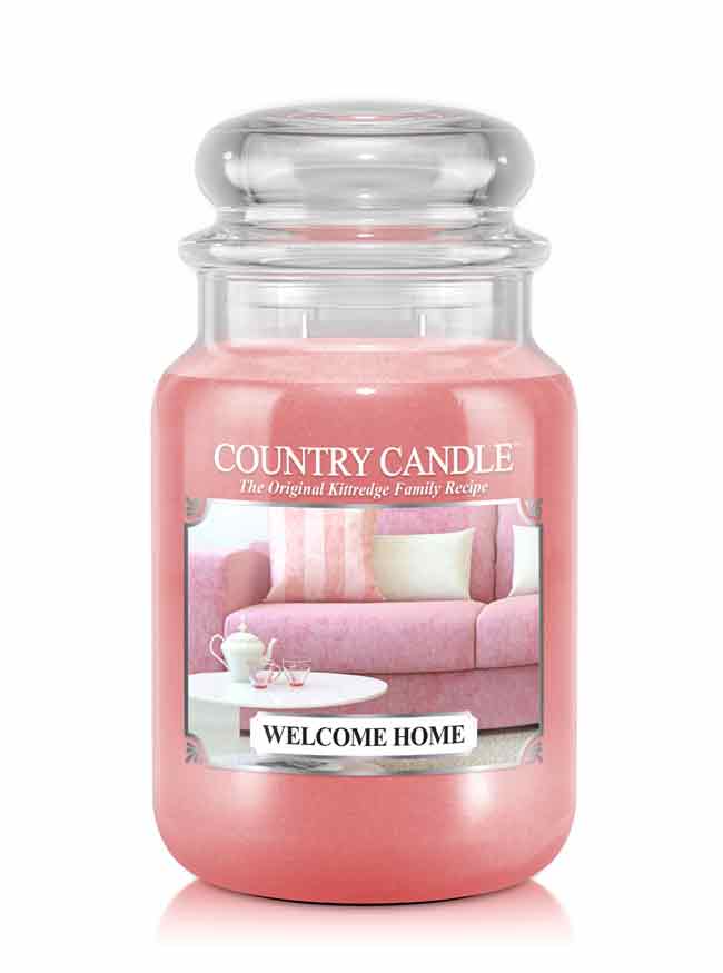 Country Candle Welcome Home duża świeca zapachowa z 2 knotami (652 g)