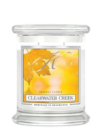 Kringle Candle Clearwater Creek świeca zapachowa średnia z 2 knotami (411 g)