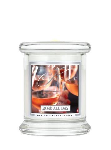 Kringle Candle Rose All Day świeca zapachowa mini 1-knot (127 g)