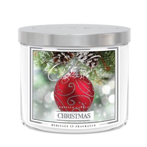 Kringle Candle TUMBLER Świąteczna świeca zapachowa średnia z 2 knotami (411 g)