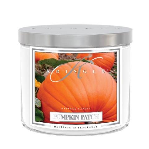 Kringle Candle TUMBLER Pumpkin Patch średnia świeca zapachowa z 2 knotami (411 g)