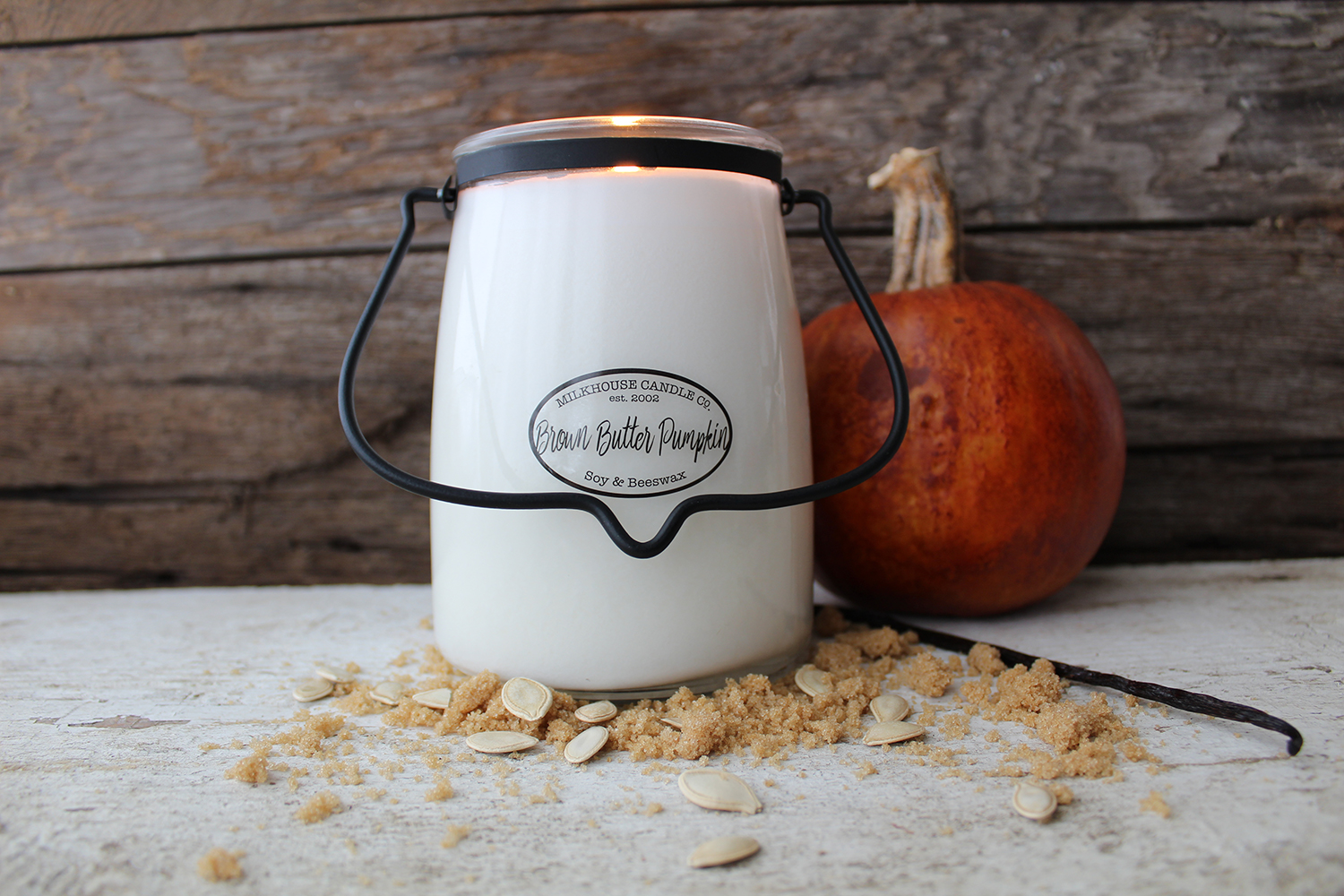 MILKHOUSE CANDLE Brown Butter Pumpkin świeca zapachowa BUTTER JAR (624 g)