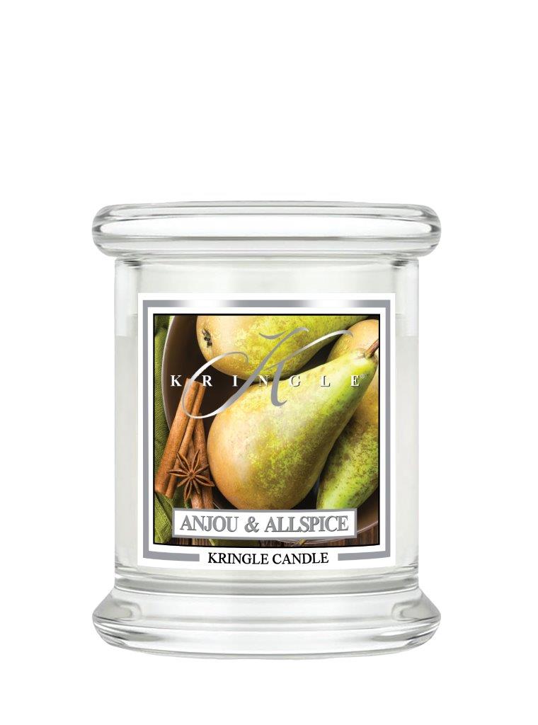 Kringle Candle Anjou & Allspice świeca zapachowa mini 1-knot (127 g)