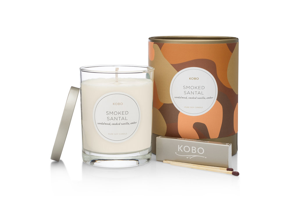 Świeca zapachowa KOBO Camo Smoked Santal Candle (11oz / 312g)