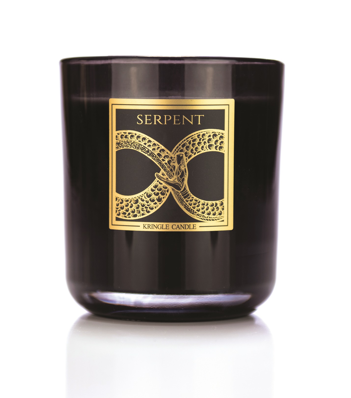 Kringle Candle BLACK LINE Serpent świeca zapachowa duża 2 knoty (340 g)