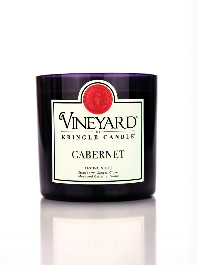 Kringle Candle VINEYARD Cabernet świeca zapachowa 4-knot (737 g)