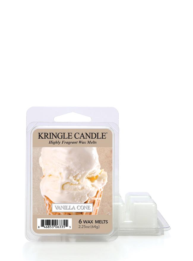 Wosk zapachowy Kringle Candle Vanilla Cone (64 g)