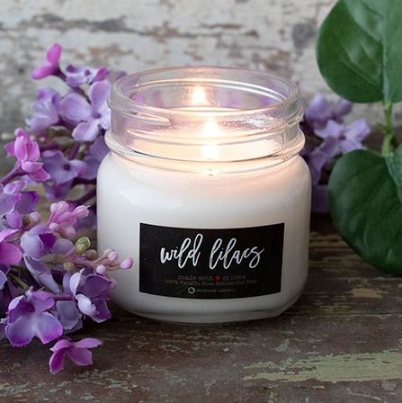 MILKHOUSE CANDLE Świeca zapachowa Wild Lilacs Farmhouse Jar (198 g)