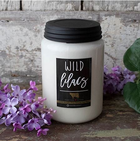 MILKHOUSE CANDLE Świeca zapachowa Wild Lilacs Farmhouse Jar (737 g)