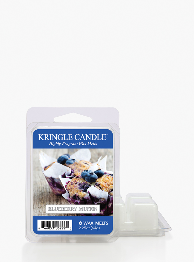 Wosk zapachowy Kringle Candle Blueberry Muffin (64 g)