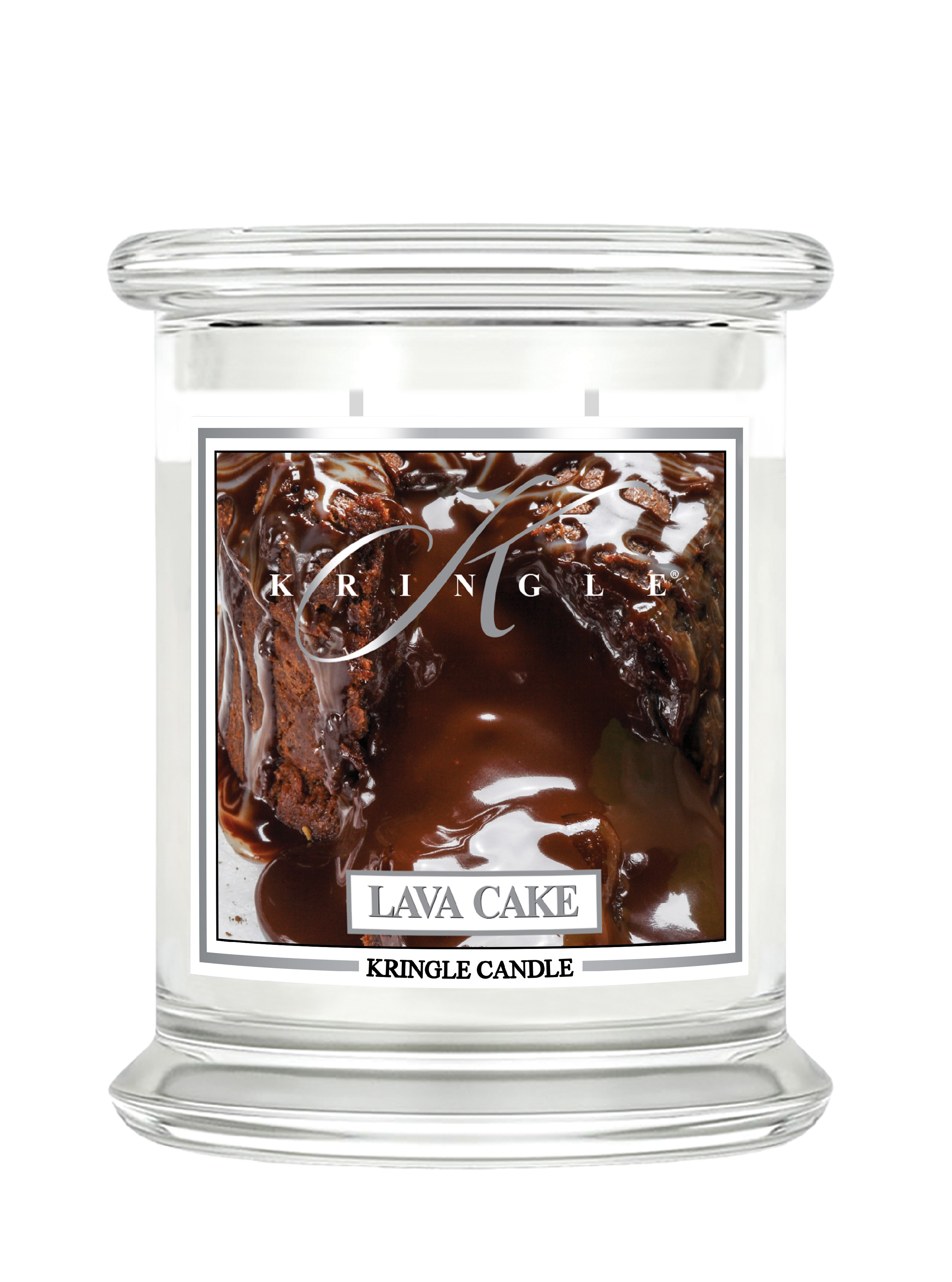 Kringle Candle Lava Cake średnia świeca zapachowa z 2 knotami (411 g)