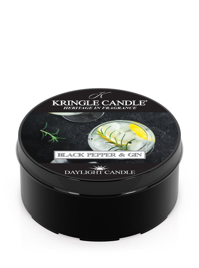 Świeca zapachowa Kringle Candle Black Pepper Gin (35 g)