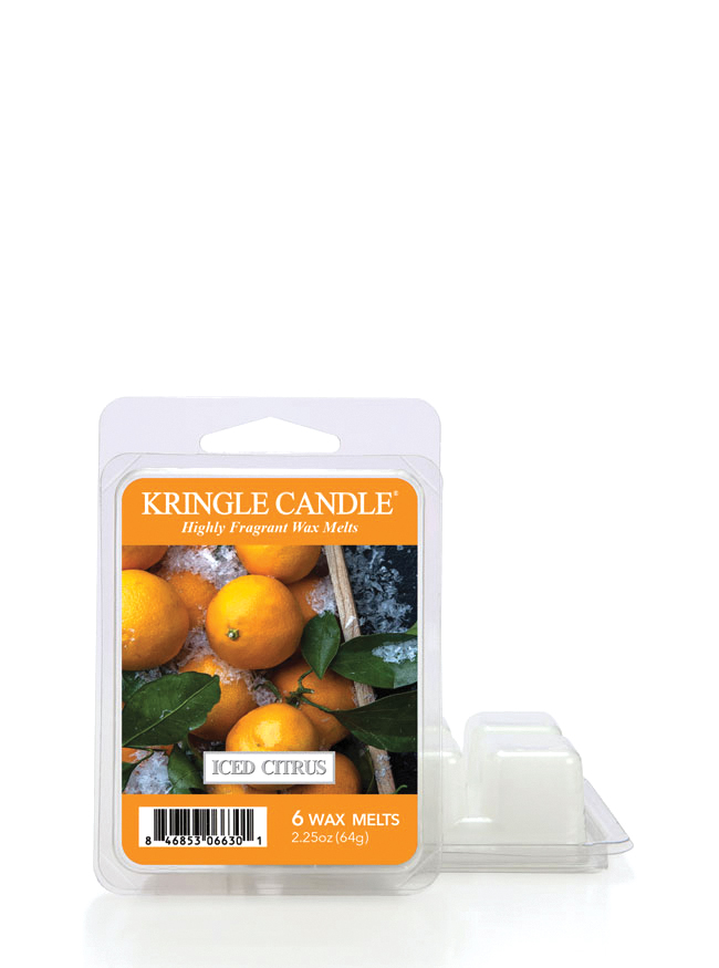 Wosk zapachowy Kringle Candle Iced Citrus (64 g)