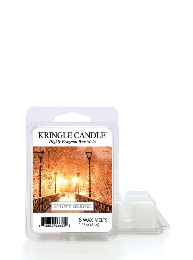 Wosk zapachowy Kringle Candle Snowy Bridge (64 g)