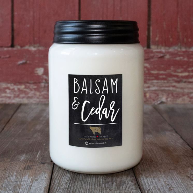 MILKHOUSE CANDLE Balsam Świeca zapachowa Cedr Farmhouse Jar (737 g)