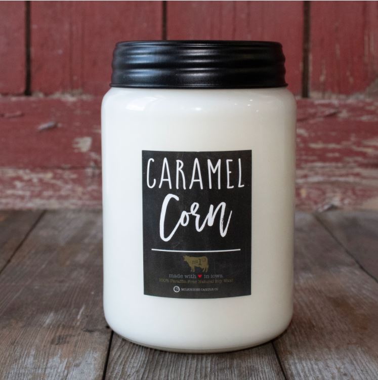 MILKHOUSE CANDLE Caramel Corn świeca zapachowa Farmhouse Jar (737 g)