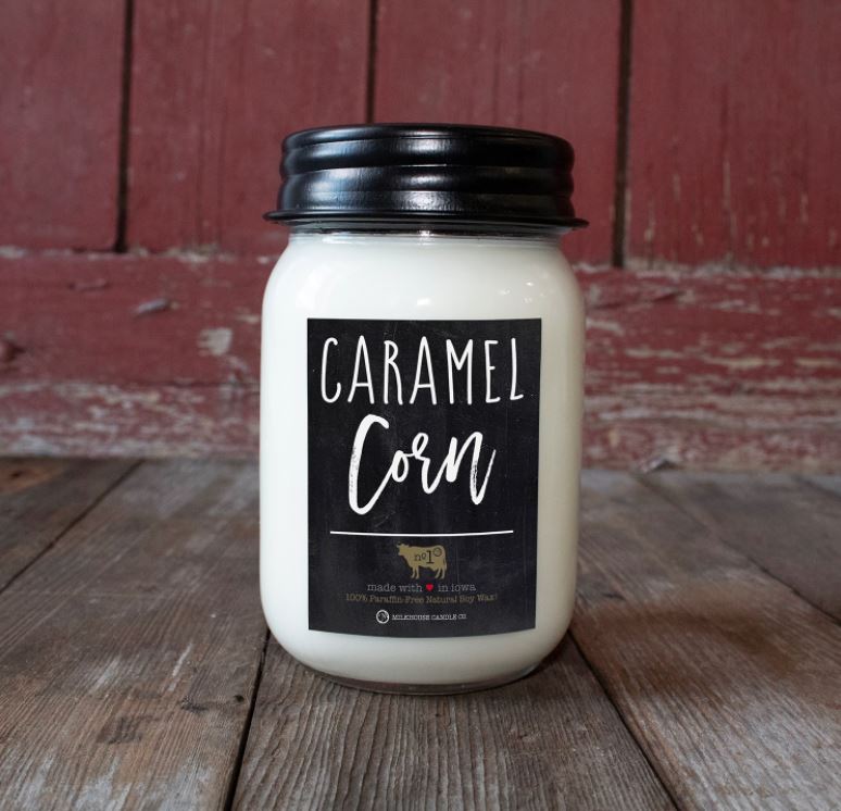 MILKHOUSE CANDLE Caramel Corn świeca zapachowa Farmhouse Jar (368 g)