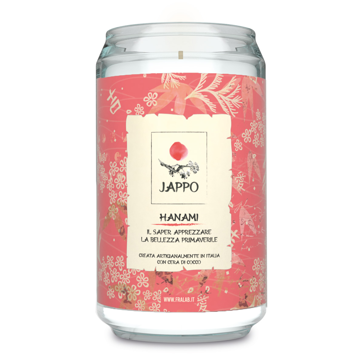 Świeca zapachowa Fralab JAPPO Hanami 390g