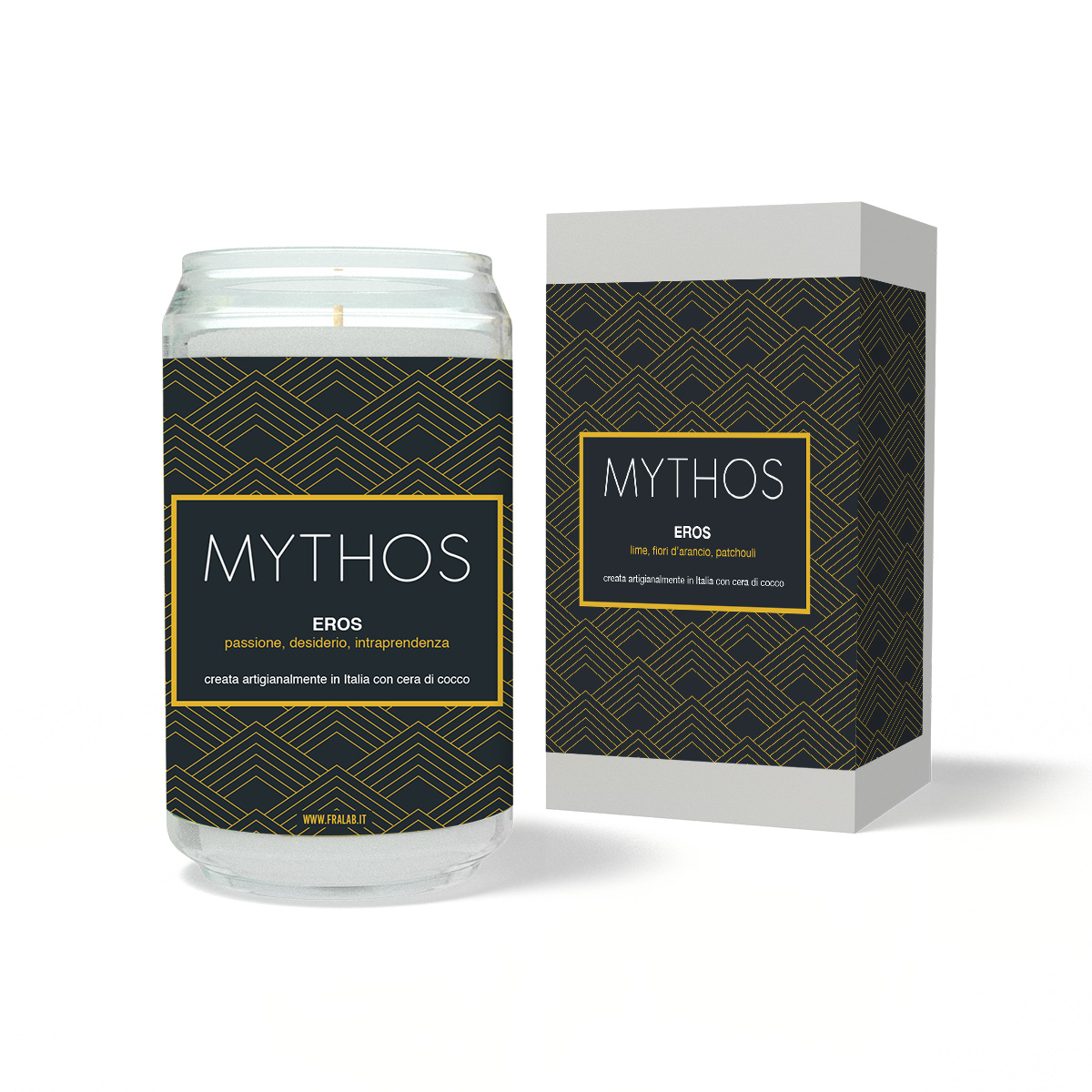 Fralab MYTHOS Eros świeca zapachowa 390g